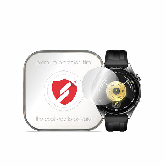 Smart Protection Premium Classic suojakalvo Huawei Watch GT 6 46mm:lle, 4 kappaleen setti, muovia