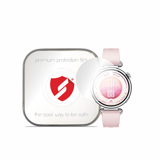 Smart Protection Premium Classic -suojakalvo Huawei Watch GT 7 41 mm -kellolle, muovia, 4 kpl:n pakkaus