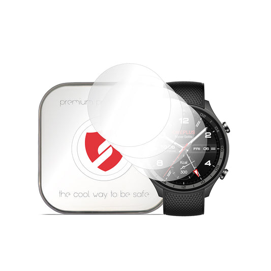 Smart Protection Premium Classic -suojakalvo OnePlus Watch 2R:lle, 4 kappaleen setti, muovia