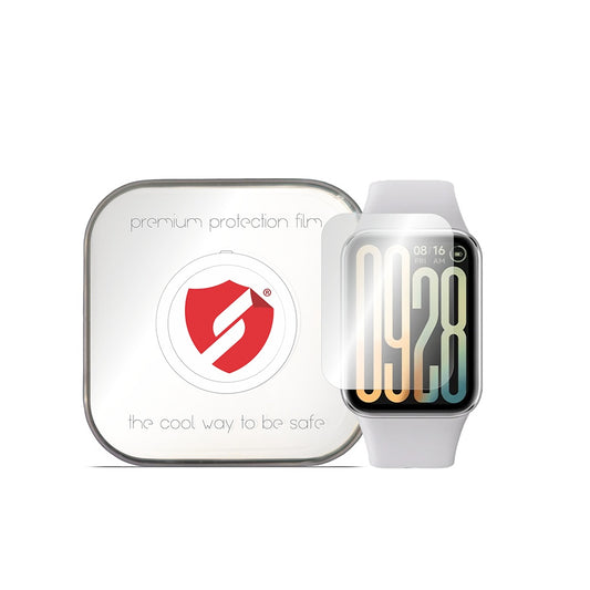 Smart Protection Premium Classic -suojakalvo Xiaomi Smart Band 9 Pro:lle, 4 kappaleen setti, muovia