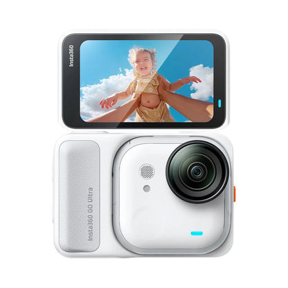 Spigen GlastR Slim -näytönsuojakalvo Insta360 Go Ultra -kameralle, karkaistu lasi, 2 kappaleen setti AGL11171