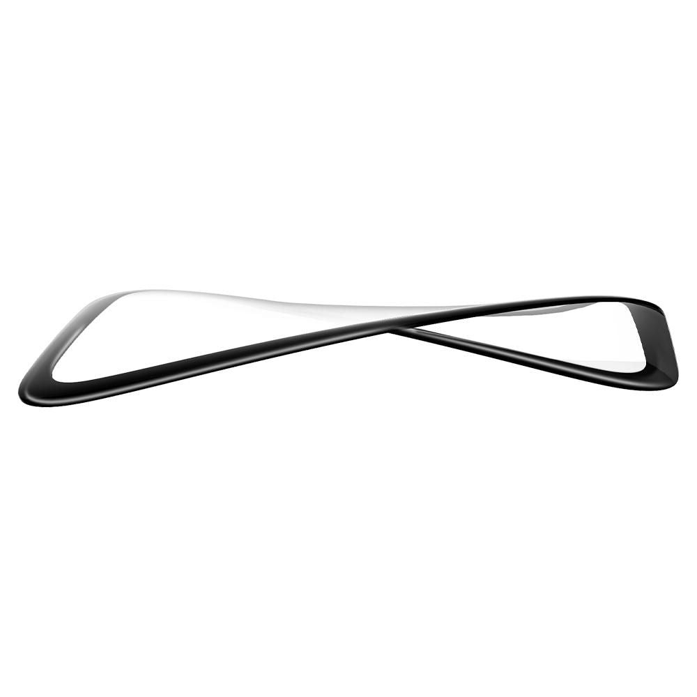 Spigen ProFlex EZ FIT -suojakalvo Apple Watch 44mm -sarjalle, 2 kappaleen setti, joustava lasi, musta