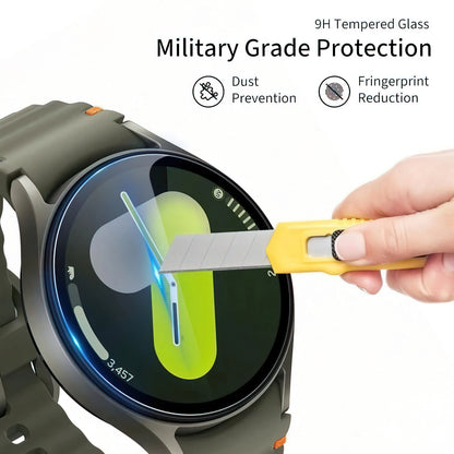 Tech-Protect Fit+ suojakalvo Huawei Watch GT 6 46mm:lle, 2 kappaleen setti, karkaistu lasi