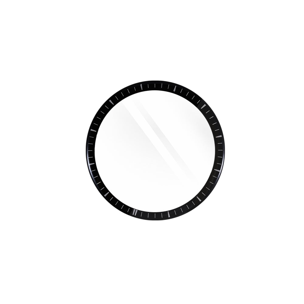 Techsuit Nano Flex -suojakalvo Huawei Watch 4 Prolle, 2 kappaleen setti, Muovi, Musta