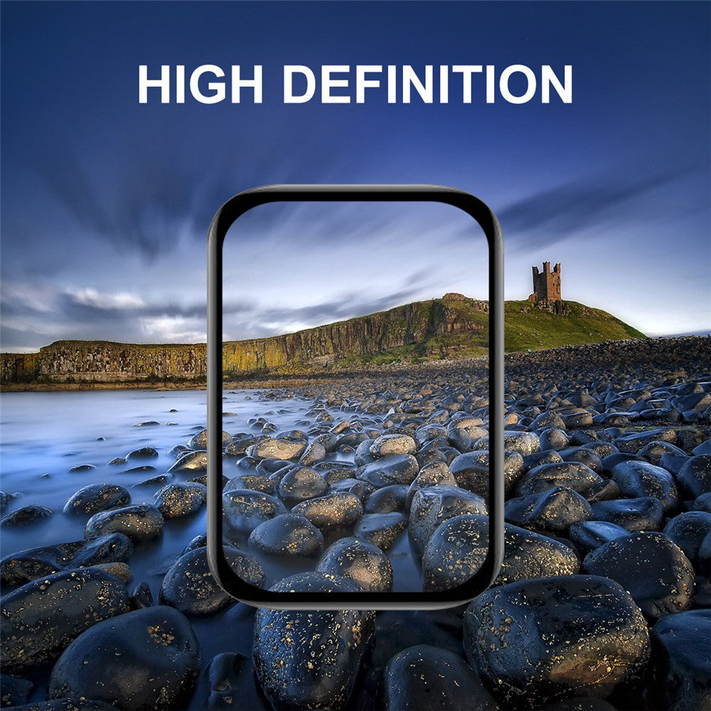 Techsuit Nano Flex -suojakalvo Huawei Watch 4 Prolle, 2 kappaleen setti, Muovi, Musta