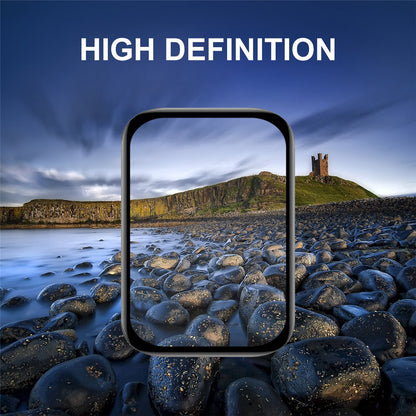 Techsuit Nano Flex -suojakalvo Huawei Watch 4 Prolle, 2 kappaleen setti, Muovi, Musta