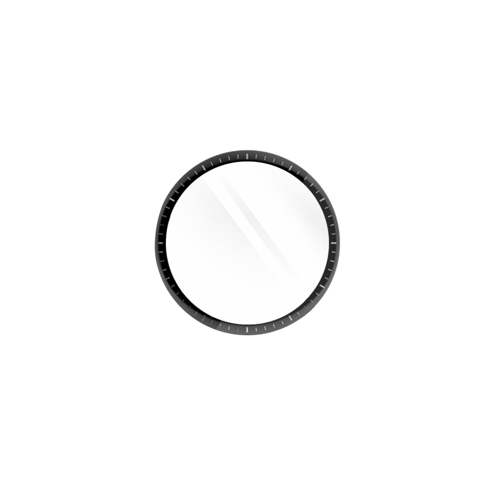 Techsuit Nano Flex -suojakalvo Huawei Watch GT 6 46mm:lle, 2 kappaleen setti, Muovi, Musta