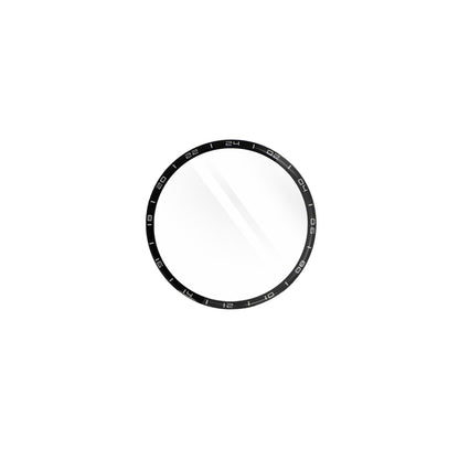 Techsuit Nano Flex -suojakalvo Huawei Watch GT 6 Pro:lle, 2 kappaleen setti, Muovi, Musta