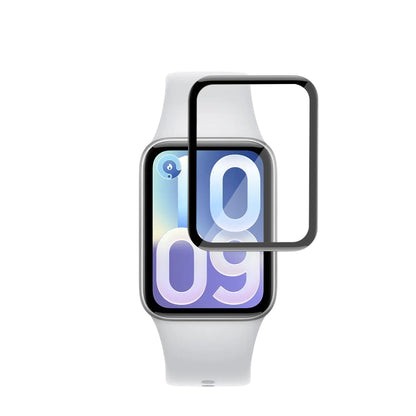 Techsuit Nano Flex Protective Film for Xiaomi Smart Band 10 Pro, Set of 2 pieces, Plastic, Black