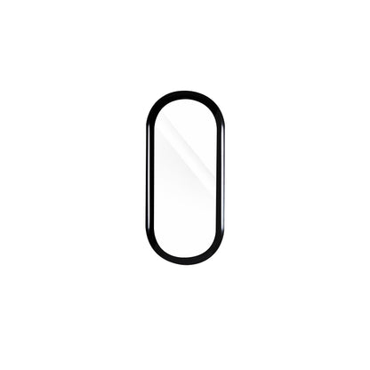 Techsuit Nano Flex -suojakalvo Xiaomi Smart Band 8:lle, 2 kappaleen setti, Muovi, Musta