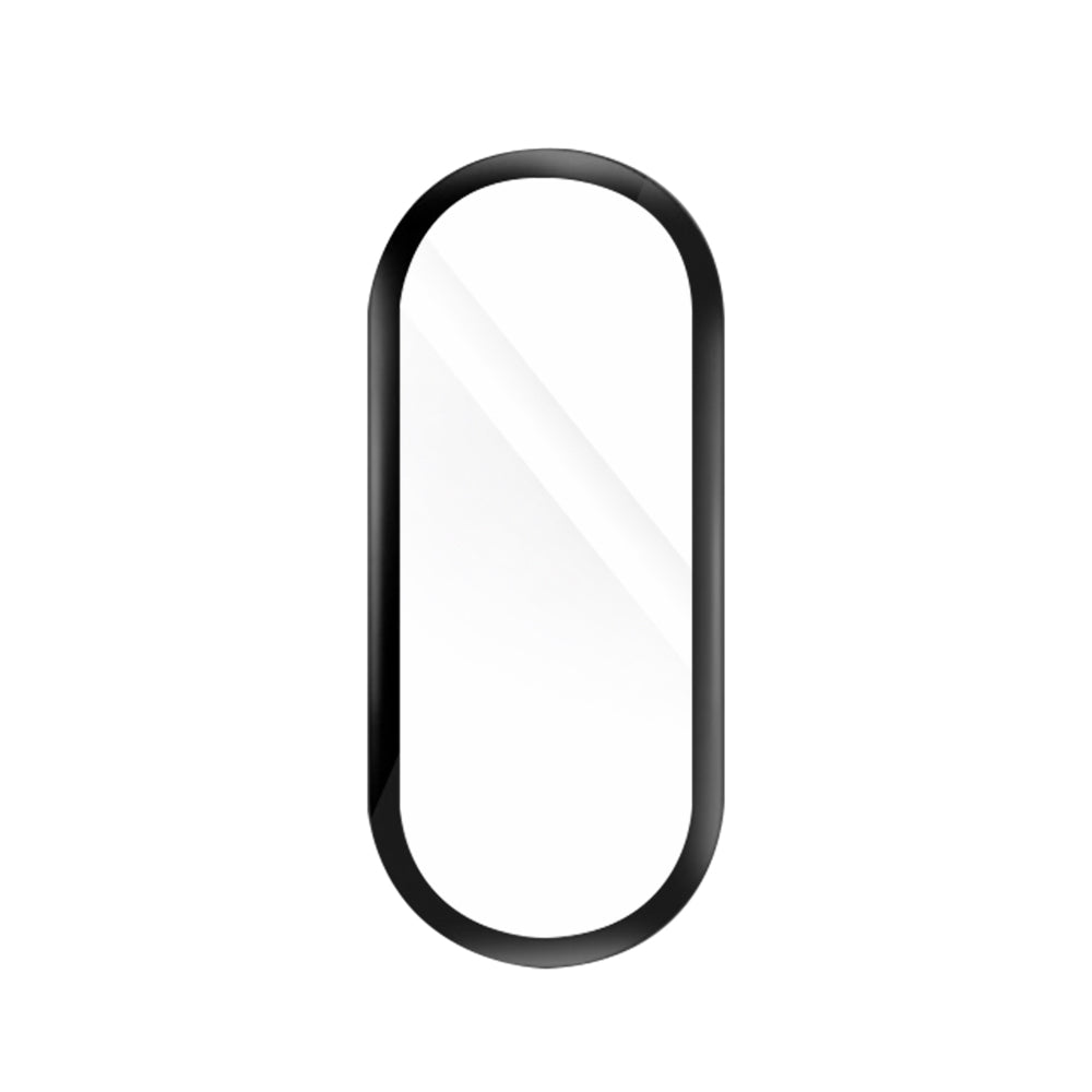 Techsuit Nano Flex -suojakalvo Xiaomi Smart Band 9:lle, 2 kappaleen setti, Muovi, Musta