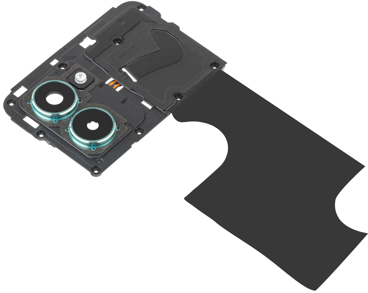 Takakameran lasi - Salama - Sisäkehys - NFC-antenna HMD Pulse Pro, kehyksellä, Vihreä (Glacier Green), Service Pack 286954437