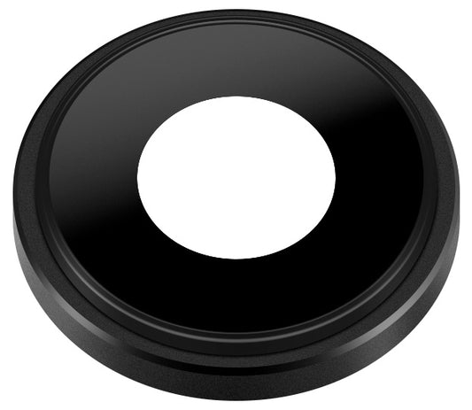 Apple iPhone XR takakameran lasi, kehyksellä, musta