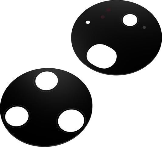 Takakameran lasi Huawei P50 Pro, Laajakulma + Ultralaajakulma + Teleobjektiivi + Mustavalkoinen, Musta
