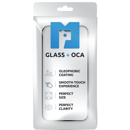 Screen Glass + OCA MP compatible with Apple iPhone 11, Black