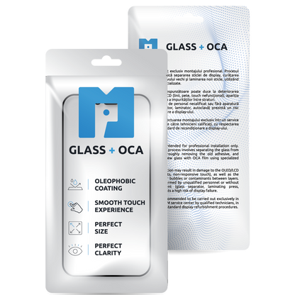 Screen Glass + OCA MP compatible with Apple iPhone 11 Pro, Black