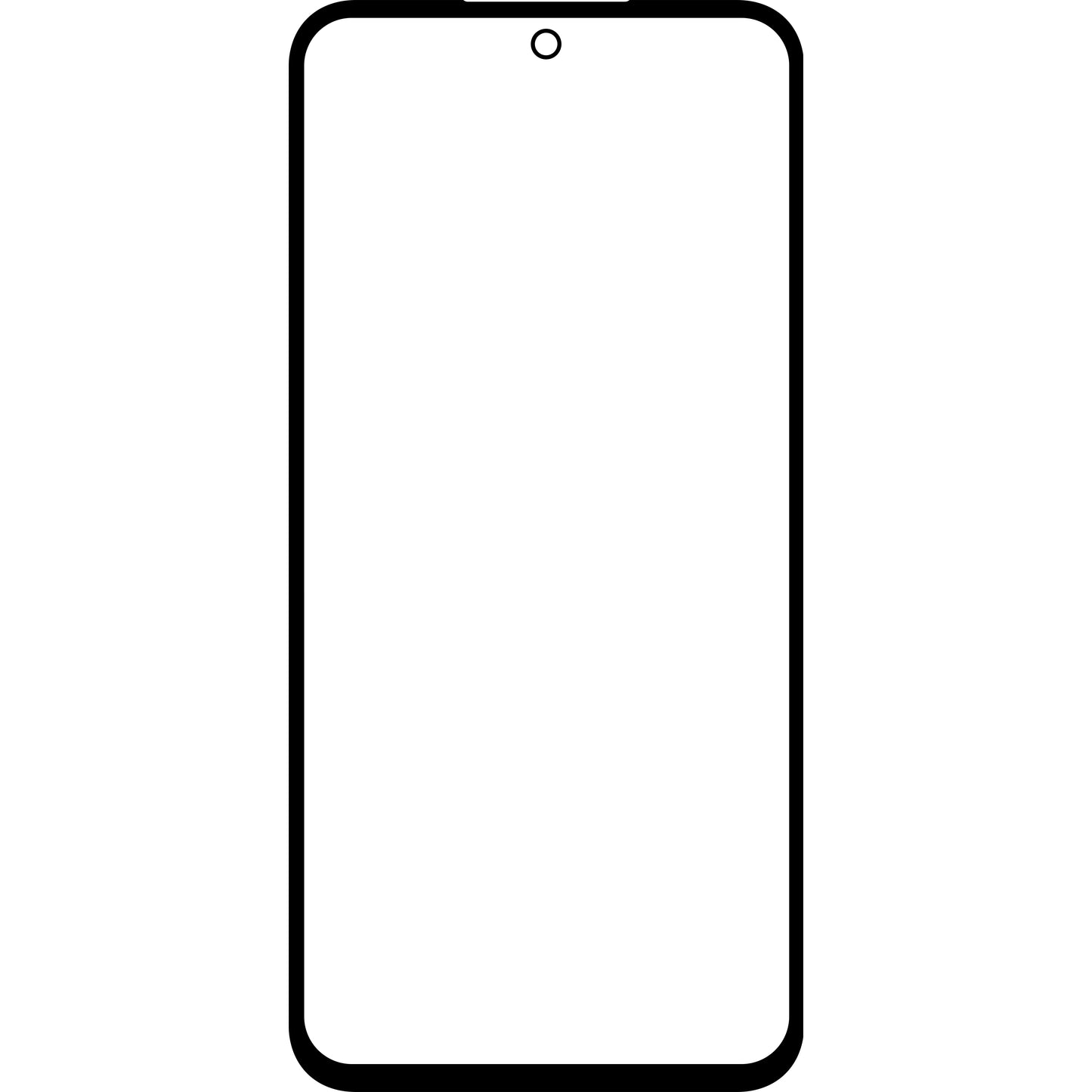 Näyttölasi + OCA Forward Shield Samsung Galaxy A55 5G A556:lle, Musta