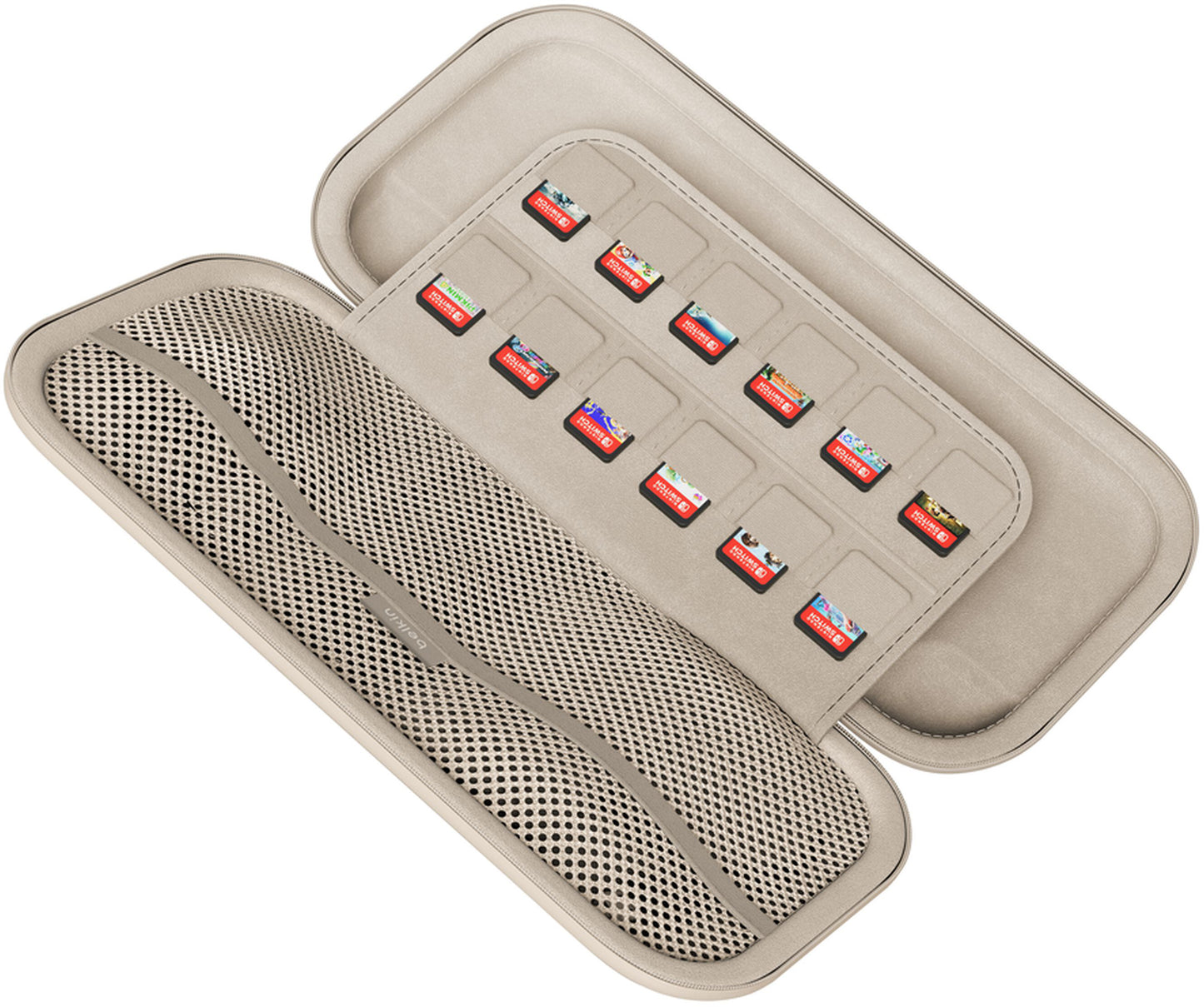 Belkin Travel -suojalaukku Nintendo Switch 2 -konsolille, beige ENA002hqSA