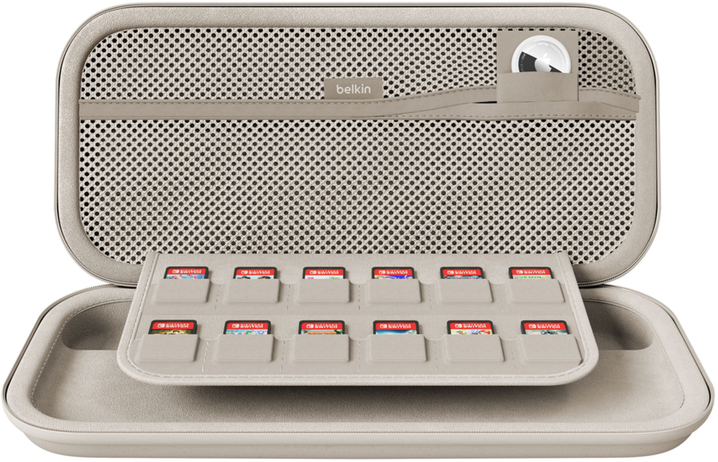 Belkin Travel -suojalaukku Nintendo Switch 2 -konsolille, beige ENA002hqSA