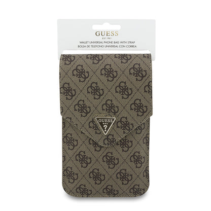 Yleinen puhelinkotelo, Guess, Fliptok Triangle 4G, Ruskea