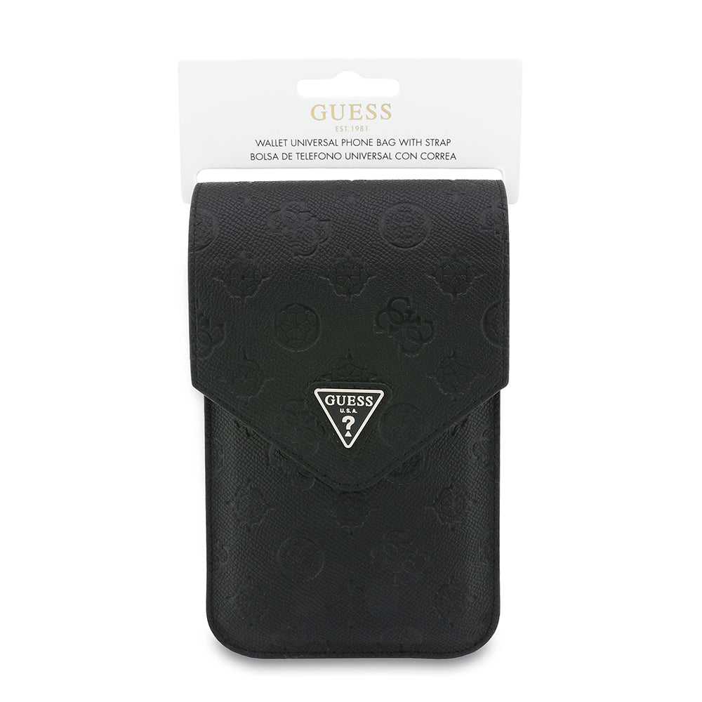 Yleinen puhelinkotelo, Guess, Grained Peony, Musta