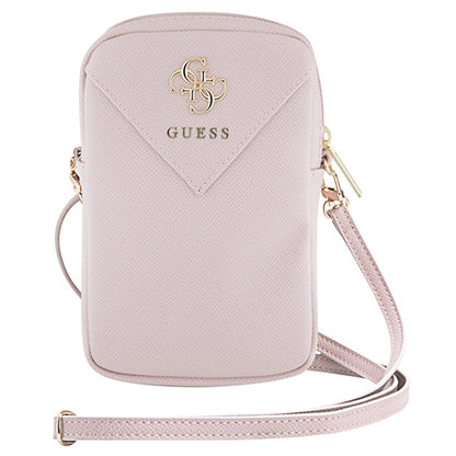 Universal Phone Bag, Guess, Triangle 4G, Pink