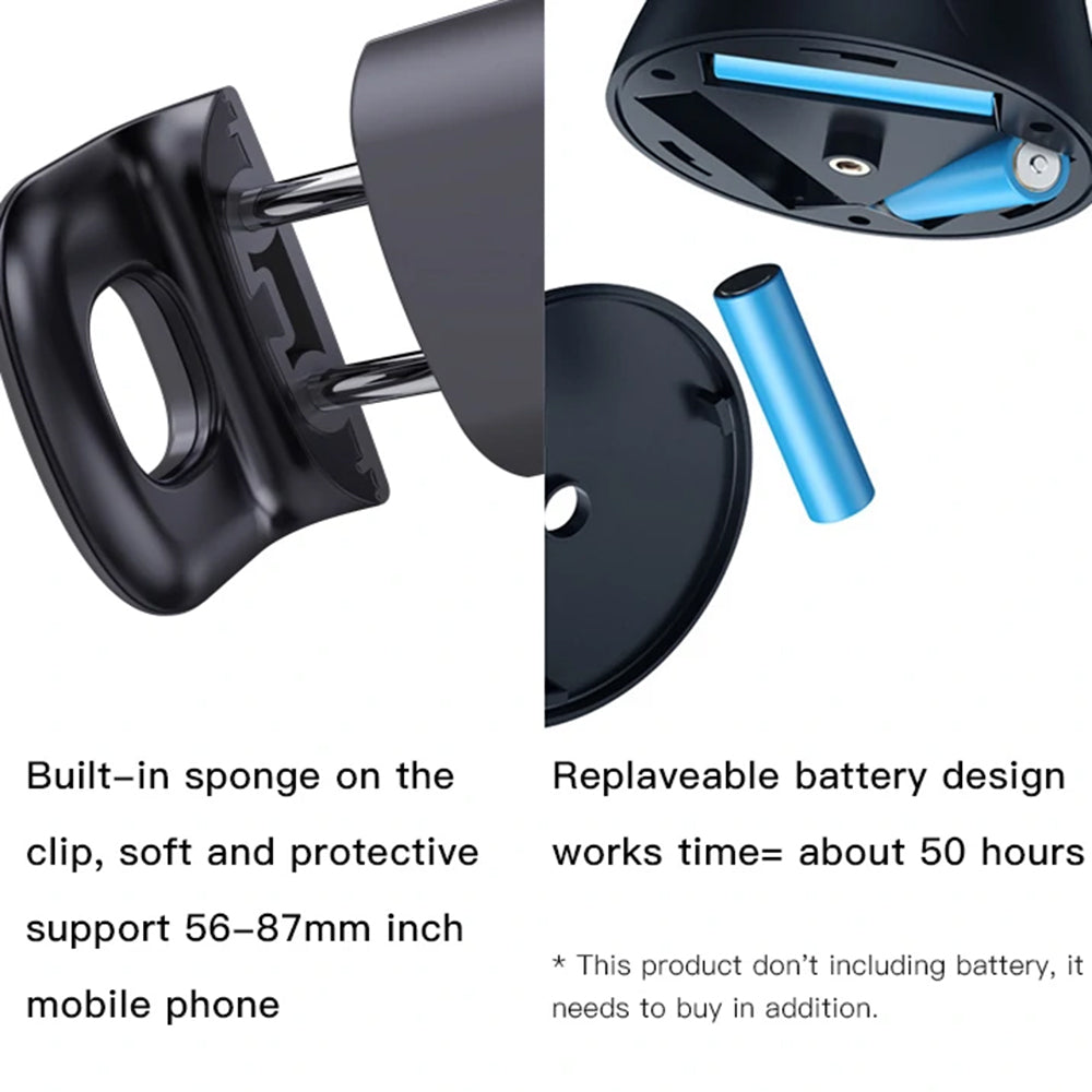 Gimbal-stabilisaattori Yesido SF10 Face Tracking 360, Musta