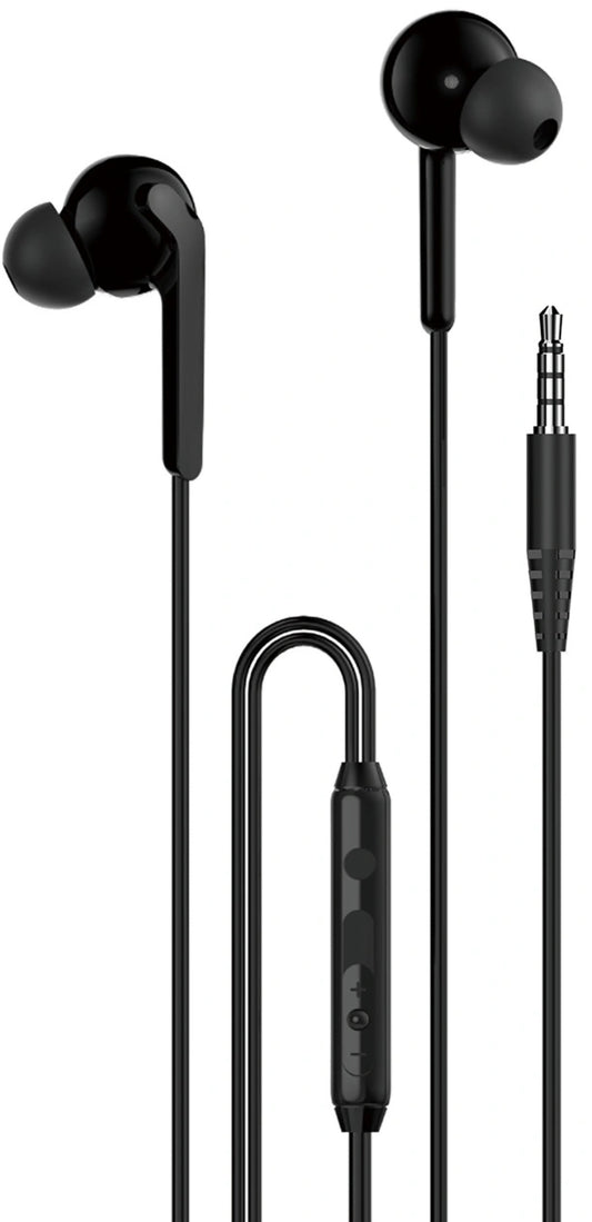 Handsfree 3.5mm Dudao X3+, Musta