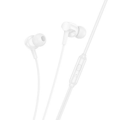 Handsfree 3.5mm HOCO M112, Valkoinen
