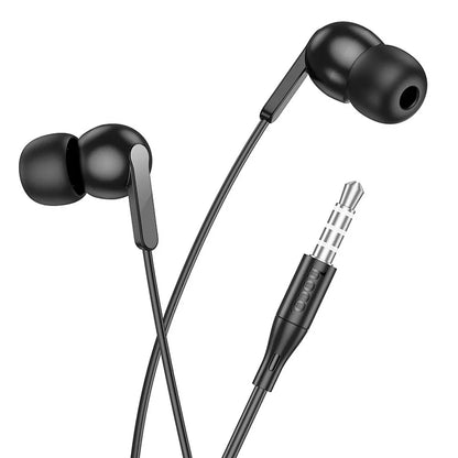 Handsfree 3.5mm HOCO M124, Musta
