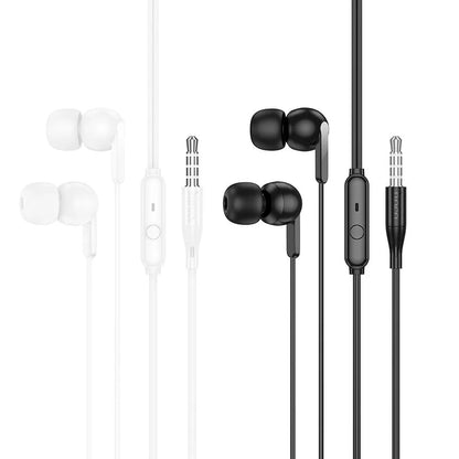 Handsfree 3.5mm HOCO M124, Musta