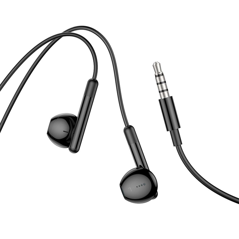 Handsfree 3.5mm HOCO M93, Musta