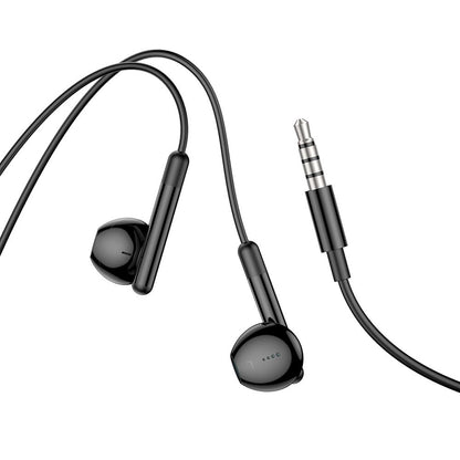 Handsfree 3.5mm HOCO M93, Musta