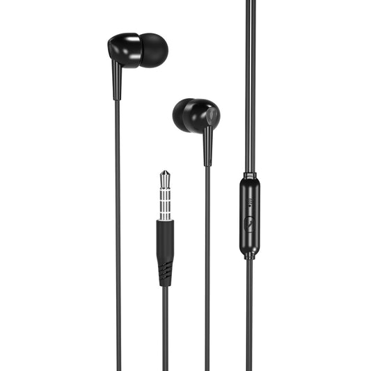 Handsfree 3.5mm XO Design EP37, Musta