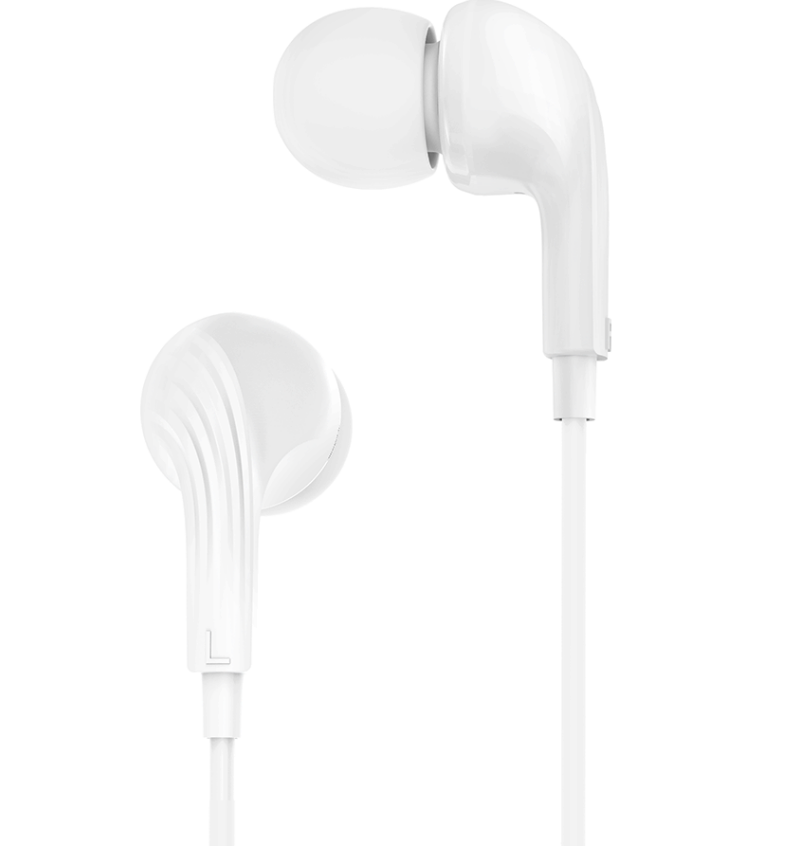 Handsfree 3,5 mm XO Design EP86, valkoinen