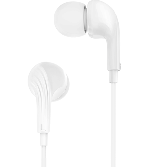 Handsfree 3,5 mm XO Design EP86, valkoinen