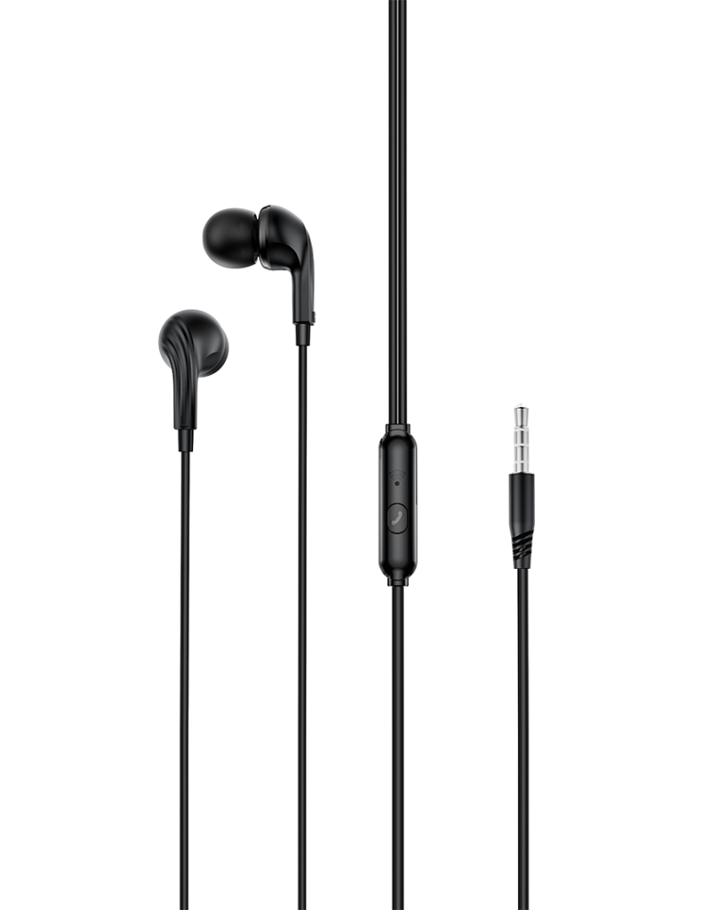 Handsfree 3,5 mm XO Design EP86, Musta