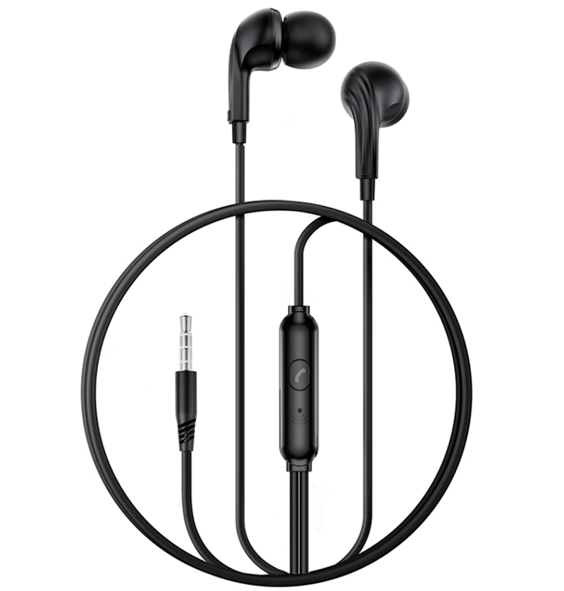 Handsfree 3,5 mm XO Design EP86, Musta