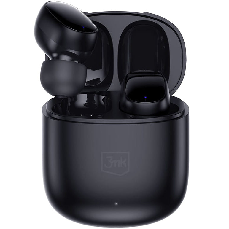 Handsfree Bluetooth 3MK FlowBuds, TWS, Musta