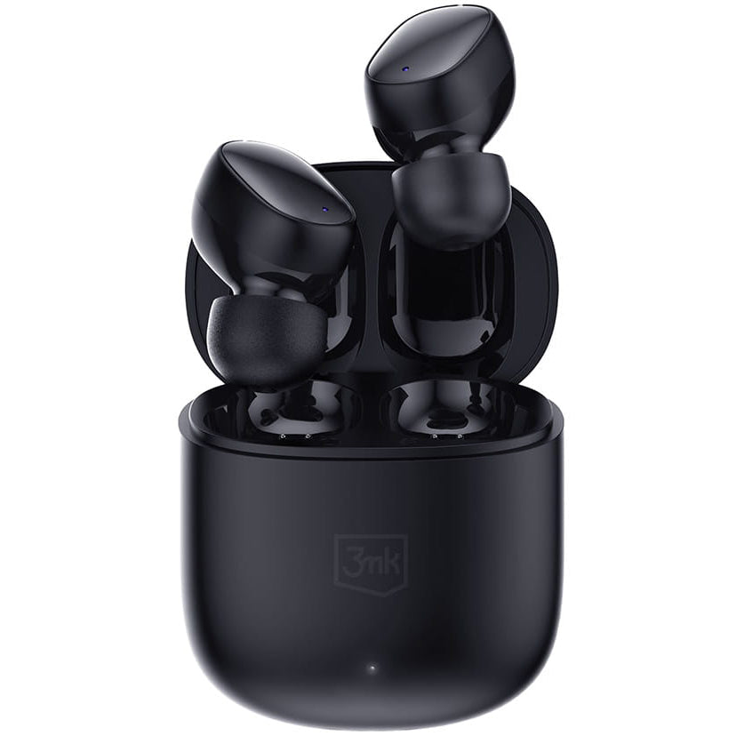 Handsfree Bluetooth 3MK FlowBuds, TWS, Musta