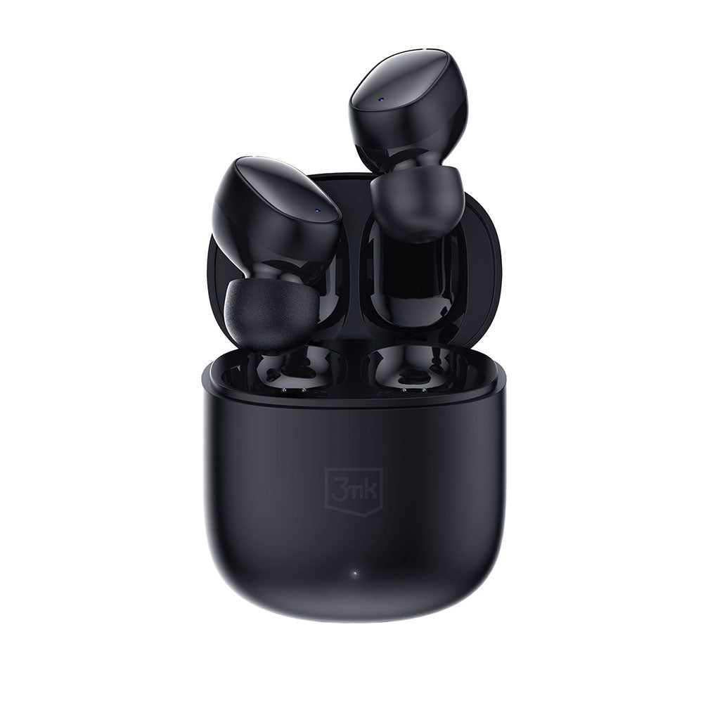 Handsfree Bluetooth 3MK FlowBuds, TWS, Musta