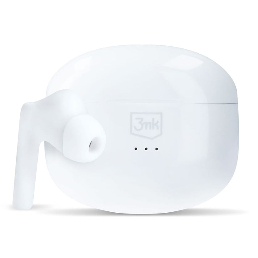 Handsfree Bluetooth 3MK LIFEPODS, TWS, ANC, Valkoinen