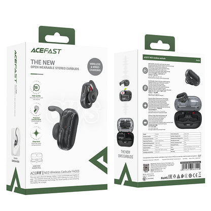 Handsfree Bluetooth Acefast Acefit Neo, TWS, Musta