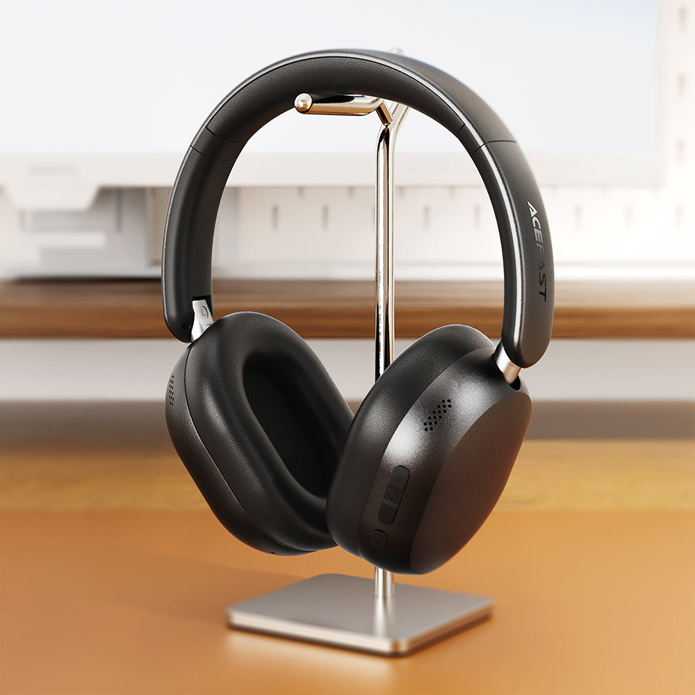 Handsfree Bluetooth Acefast H12, A2DP, ANC, Musta