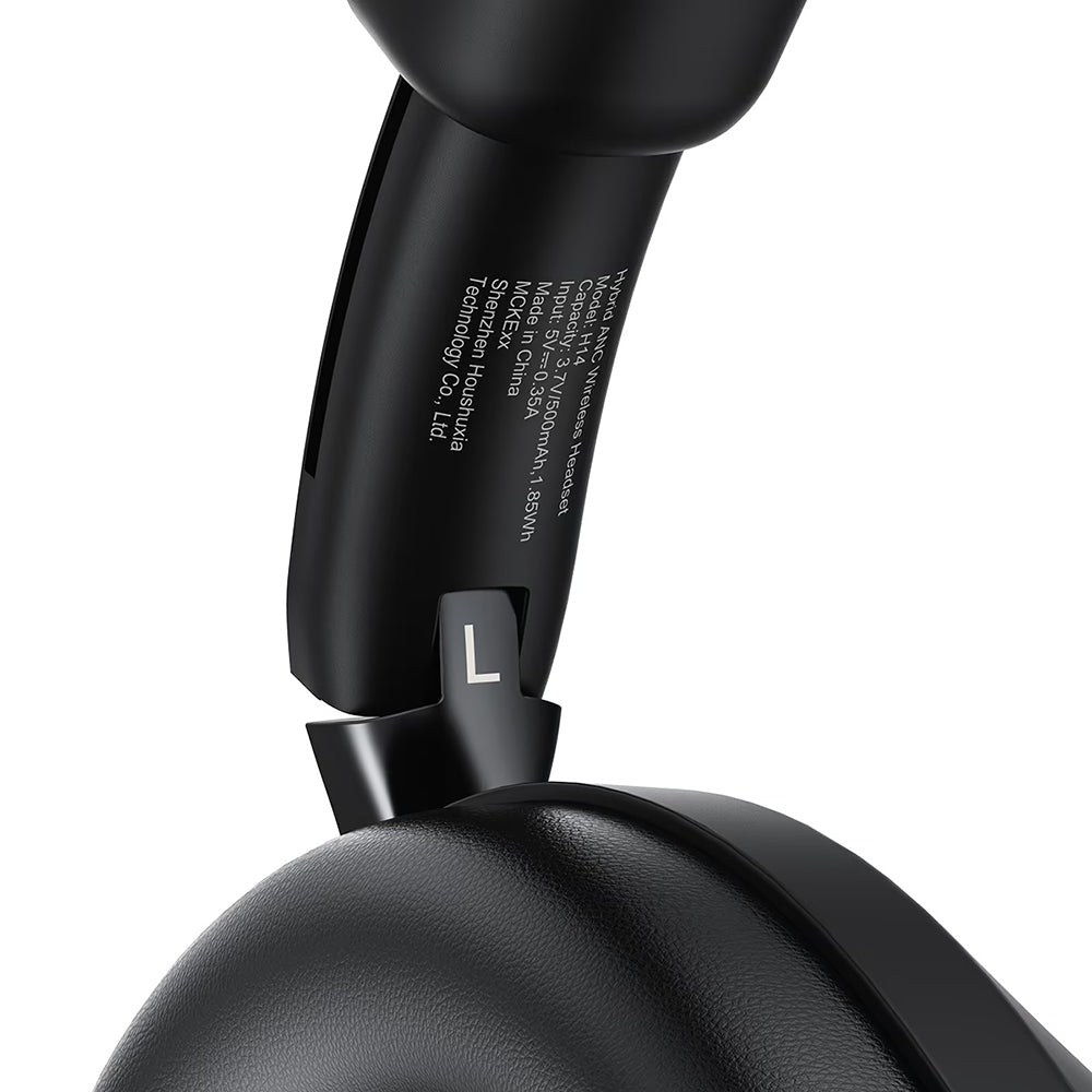 Handsfree Bluetooth Acefast H14, A2DP, ANC, Musta