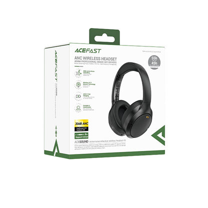 Handsfree Bluetooth Acefast H6, A2DP, ANC, Musta