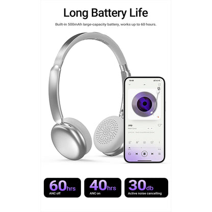 Handsfree Bluetooth Acefast H8, A2DP, ANC, Liikkuva