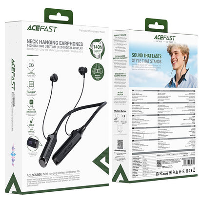 Handsfree Bluetooth Acefast N6, A2DP, Musta