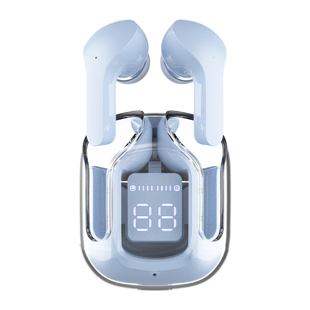 Handsfree Bluetooth Acefast T6, TWS, Sininen