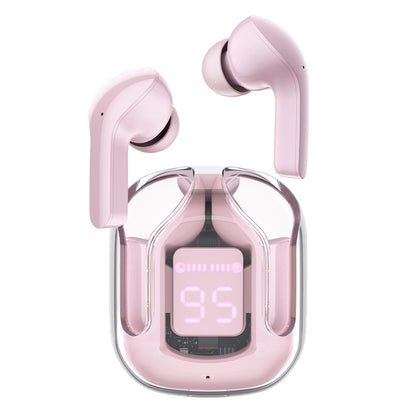 Handsfree Bluetooth Acefast T6, TWS, Pinkki